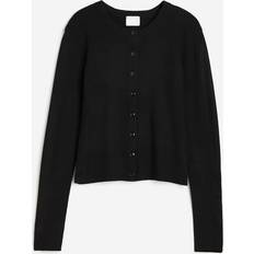 H&M Cardigans H&M & Fine-knit Cardigan Black