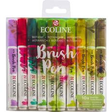 Ecoline Brush Pen Set Botanic 10-pack