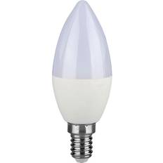V-TAC 7W E14 Klotljus Plast Glödlampa Samsung Chip 3000K