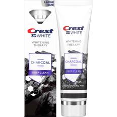 Toothpastes Crest 3D White Whitening Therapy Charcoal Deep Clean Teeth Whitening Mint