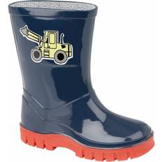 PVC Wellingtons Children's Shoes StormWells Boys Puddle Wellies Blue