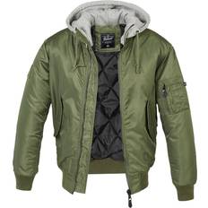 Brandit Vêtements d'extérieur Brandit MA1 Sweat Hooded Jacket - Olive