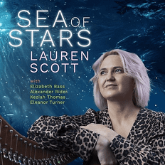 Musikk Lauren Scott Sea of Stars Music for Harp (CD)