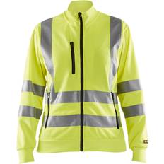 Arbeidsoverdele på tilbud Blåkläder Dame High Vis Sweatshirt - High Vis Gul