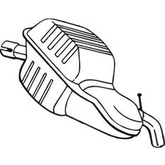 Abgassysteme Bosal endschalldämpfer schalldämpfer passend für volvo s60 i 235-151