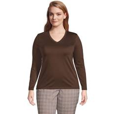 Lands' End Women Plus Relaxed Supima Cotton T-Shirt