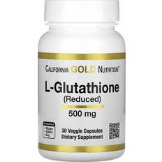 L glutathione California Gold Nutrition L-Glutathione Reduced 500 mg 30 Capsules 30 pcs