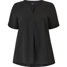 Kleding Zizzi Bluse 'VANNI' schwarz 5XL-6XL