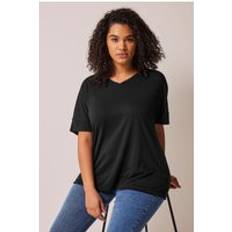 Evans V-Neck T-Shirt Black 30-32