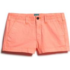 Superdry Women Trousers & Shorts Superdry Chino Hot Shorts, Neon Red