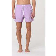 Armani Men Swimwear Armani Emporio Logo Swim Shorts Lilac