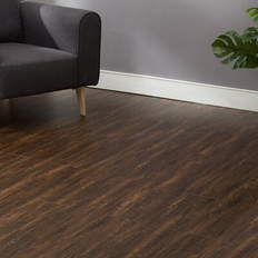 Flooring Selkirk Ace 7.2" x 48" x 5.5mm Vinyl Plank in Brown 0.22 H x 7.2 W x 48 D in sCRC-ACE-LS549-F" Brown