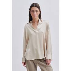 Second Female Kleding Second Female Bluse Galla Blouse - Beige