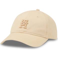 Tommy Hilfiger Beige Caps Tommy Hilfiger Beach Summer Cotton-Twill Soft Cap Beige