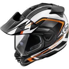 Arai Tour-X5 Discovery Motocross Helmet, black-white-orange
