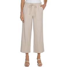 Pants Tie Waist Ankle Wide Leg Pants