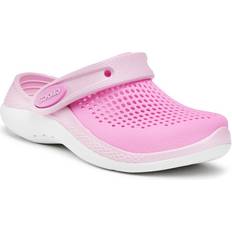 Rosa Utendørstøfler Crocs Pantoletten Literide 360 Clog 207021 Rosa 30_5