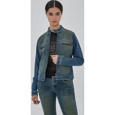 Guess Outerwear Guess Go Denim Moto Jacket