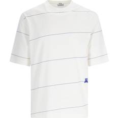 Burberry Uomo Abbigliamento Burberry Diagonal Stripe T-Shirt - Bianco