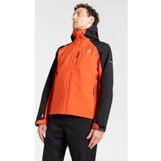 Dare 2b Men's Water-repellent Mountain Series Waterproof Jacket Cinnamon Black, Red