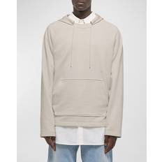 Natural Sweaters Helmut Lang Relaxed Cotton Hoodie