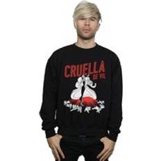 Disney Cruella De Vil Dalmatians Sweatshirt Black