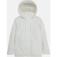 Burton Outerwear Burton Jet Ridge Hood Jacket White Woman