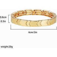 Bold Bracelet Women Stainless Steel Health Care Loss Weight Slimming Minimalist Yoga Chain Bracelet Multicoloured