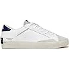 Crime London Sko Crime London Distressed Sneaker Indigo-läder/vit US24CR03 17004PP6.10, Vit
