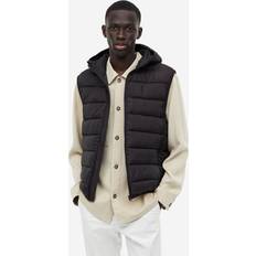 H&M Vests H&M Men Black Padded lightweight gilet