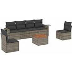 Utemöbler vidaXL Soffgrupp Loungeset