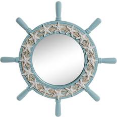 Home ESPRIT Sky blue Wall Mirror