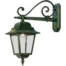 Lamper Ferroluce Vägglampa Ned Gorizia Grön Vægarmatur
