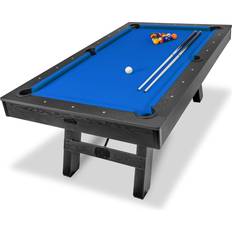 Billiards pool table GoSports 7 ft Pool Table with Rustic