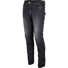 Zwart Motorbroeken GMS Jeans COBRA, schwarz