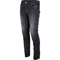 Skind Motorcykelbukser GMS MC-Jeans Cobra - Sort Herre