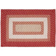 Super Area Rugs Waterbury Beige, Red 24x72"