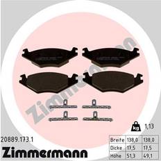 Seat Brake System Zimmermann Brake Pad brake 208891731