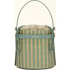 Grøn Bucket Bags Furla Giove Mini Bucket bag green/beige