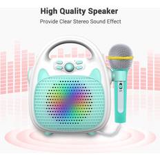 Karaokemaskin Tomtop Jms Mini Trådlös Karaokemaskin Bluetooth Högtalare
