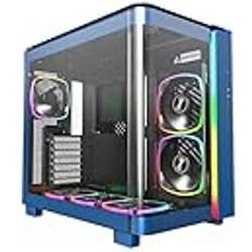 Computer Cases Montech King 95 PRO Dual-Chamber hoher Luftstrom, werkzeuglose Panels, stabile Gebogene