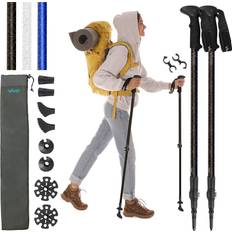 Gray Trekking Poles VIVE Walking Stick Hiking Pole Trekking