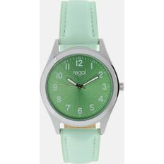 Regal Klockor Regal Classic line ljusgrön/silverton, 36mm