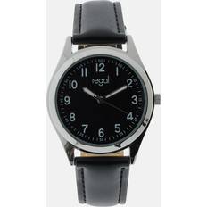 Regal Klockor Regal Classic line svart/silverton, 36mm