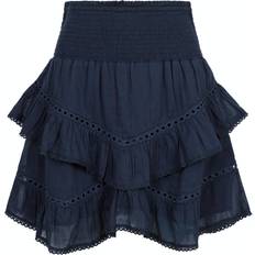 Neo Noir Ricki S Voile Skirt - Navy