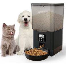 Ciays Automatic Cat Feeders, 5.6L Cat Food Dispenser Up to