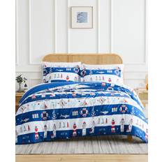 Linen Bedspreads Southshore Fine Linens Atlantic Oversized Bedspread Blue