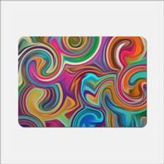 Red Place Mats Warren Reed Colourful Wave Pattern Place Mat Red