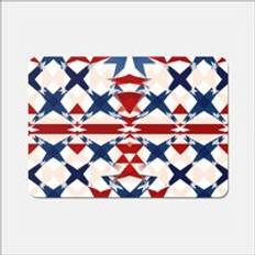 Blue Place Mats Warren Reed American Flag Abstract Pattern Place Mat Blue