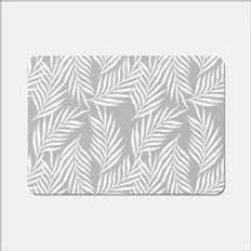 Grey Place Mats Warren Reed Palm Leaves Place Mat Grey